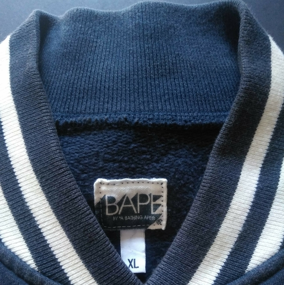 Vintage Bape Stadium Baseball Jacket Football Vars - Picture 13 of 16